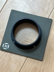 Custom flange on Sinar board for Tessar f2.7 165mm Zeiss Jena: Lens NOT included - Picture 1 of 5