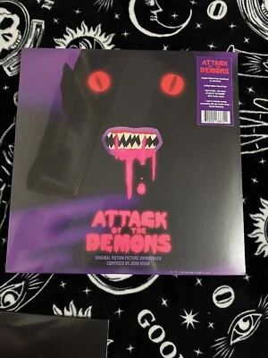 Attack of the Demons - Horror Animation Soundtrack - Colored Vinyl  (John Dixon) - Image 1 of 3