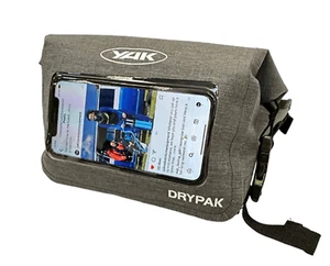Bolso Cintura Yak DryPak TPU - Riñonera Gris Paquete de Cadera Correr Caminata Sup Bolsa Impermeable - Imagen 1 de 4