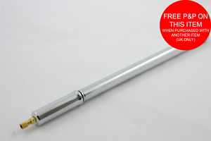 RALEIGH 15”-16" STEEL SILVER BICYCLE BIKE PUMP FITS SCHRADER AND PRESTA VALVES