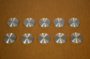 10 ORIGINAL BOZAK DL MIXER LARGE MASTER VOLUME KNOB SILVER CAPS NOS - Picture 1 of 2