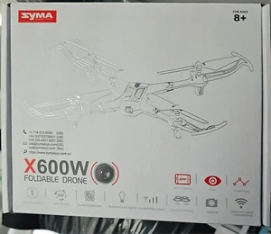 SYMA X600W Foldable Drone-White  - Picture 1 of 1