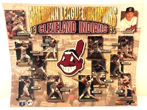 CLEVELAND INDIANER 1995 AUF EINER 8X10 KARTE FOTODATEI - Bild 1 von 1
