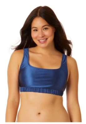 Nuevo Top de Natación Push Up No Boundaries Juniors Lurex Topped Talla S (3-5) Foto 1 de 3