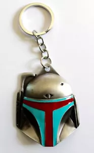 Star Wars Boba Fett Mandalorianer inspiriert Schlüsselanhänger Metall Key Chain Geschenk NEU - Bild 1 von 2