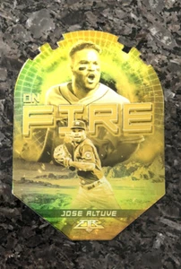 2022 Topps Fire Gold Minted On Fire JOSE ALTUVE #EF-23 En Fuego Astros - Picture 1 of 1