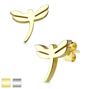 MJ-SE2456 Libelle 316L Edelstahl Ohrstecker Paar - Bild 1 von 4