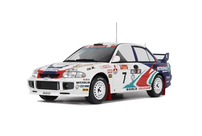 1/18 Mitsubishi Lancer EVO III Nº 7 Tommi Makinen 1996 modelo Otto Mobile OT475 Foto 1 de 4