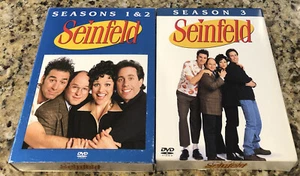 Seinfeld Seasons 1 &2 And 3. Two Box Sets, Complete & Tested! - Picture 1 of 2