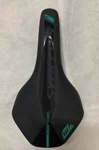 NEW Syncros XR1.5 ERGOPTIMIZED Mountain Bike Saddle TI RAIL (W/GREEN BASE) - Picture 1 of 6