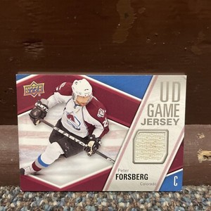2011-12 Upper Deck UD Game Jersey Series 1 Peter Forsberg #GJ-PF HOF