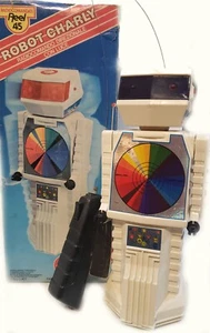 Vintage Italy Robot CHARLY by REEL Battery Operated Remote Control - Picture 1 of 3