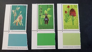 LIECHSTENSTEIN THEMATIQUE FLORE 2002 SERIE COMPLETE YT N° 1242-1244 NEUVE** MNH - Photo 1/1