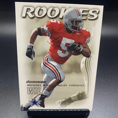 2000 SkyBox Dominion Football #206 Michael Wiley Rookie RC Dallas Cowboys - Image 1 of 2