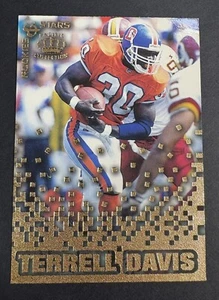1995 Pacific Triple Folders Rookies & Stars Terrell Davis #RS-12 RC HOF - Bild 1 von 2