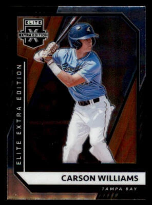 2021 Elite Extra Edition Optic #28 Carson Williams - Image 1 of 2