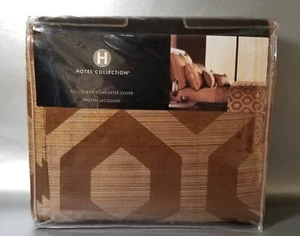 NEW Hotel collection Full/Queen Comforter Cover Woven Jacquard - Picture 1 of 4