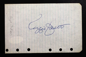 Reggie Jackson New York Yankees HOF Signed 4X5 Album Vintage Autograph PSA COA - Picture 1 of 5