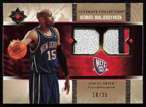 2006-07 Ultimate Collection - Maglia Ultimate Dual Vince Carter /25 - Foto 1 di 2