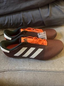 Adidas The Road Shoe Cycling Shoes Orange US Size Mens 9 Womans 10 - Picture 1 of 6