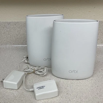 NETGEAR Orbi RBS50v2 AC3000 Satellite WiFi Extender ~ Very Good Condition - Image 1 of 3