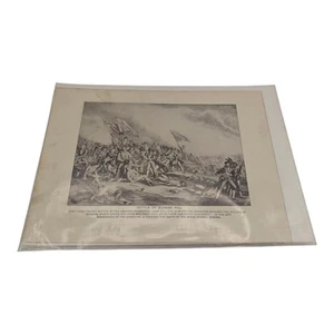 Battle of Bunker Hill Book Page Print - Bild 1 von 4