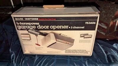 Vintage Craftsman Garage Door Opener 1/2 Hp  remote 953606  - Image 1 of 4