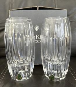 "Candelabro Waterford Crystal 6"" Carina candelabro en caja par nuevo en caja" - Imagen 1 de 13