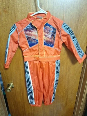 Traje o disfraz de carreras Lighting Mcqueen. Una pieza.  Talla XS 4. Foto 1 de 4