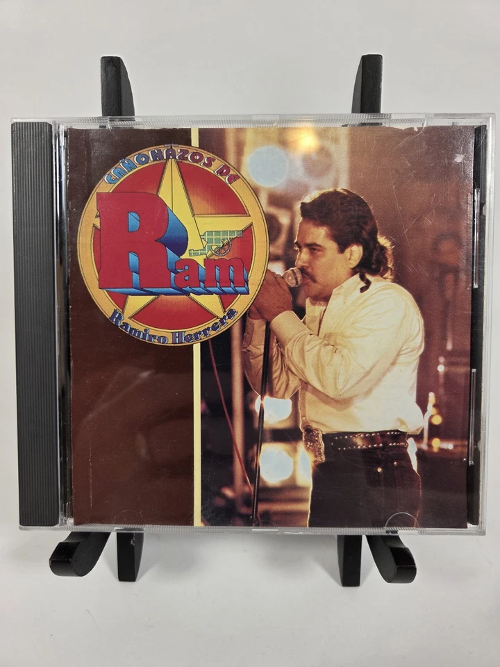 Ram Herrera - Cañonazos de Ramiro Herrera • 1993 CD Compilation • Cubia, Tejano  Foto 1 de 4