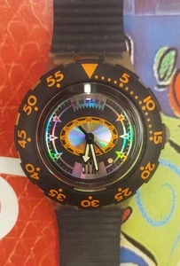 Reloj Swatch TECH DIVING 1993 Buceo Hecho en Suiza Raro Buzos Cuarzo - Imagen 1 de 7