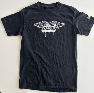 Rare Vintage ADIO Footwear Skateboarding Shirt USA Skate 90s Y2K Graphic Mens S - Image 1 of 4
