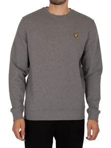 Lyle & Scott de los hombres Sudadera con logo, Gris - Imagen 1 de 5