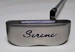 Ping Serene B60 Blade Putter Right Handed 31.5" Slight Arc Steel Shaft Bad Grip - Picture 1 of 5