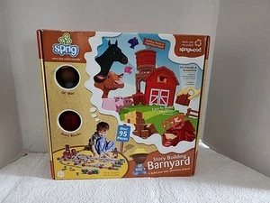 Sprig Toys Story Building BARNYARD Playset 2009 - Picture 1 of 4
