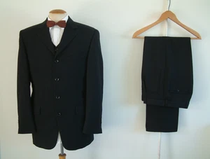 EDWARDIAN STYLE 3 PIECE SUIT..38" x 32"..PEAKY BLINDERS..GOODWOOD..VICTORIAN.. - Picture 1 of 18