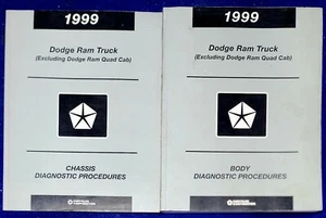 Chrysler Corp 1999 Dodge Ram Chassis Body Diagnostics Procedures Manuals - Picture 1 of 1