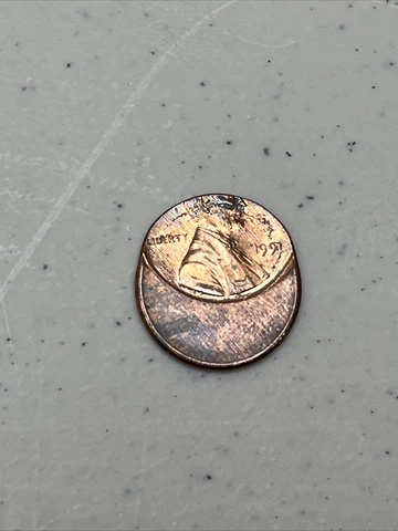 unique 1991 Double Struck Lincoln Cent Mint Error Coin m19 Cover