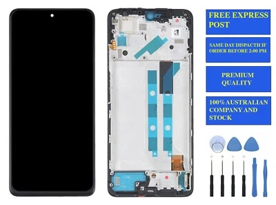 Conjunto de marco digitalizador de pantalla táctil LCD OLED para Redmi Note 11 Pro 4G 5G OEM Foto 1 de 4