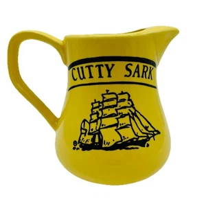 Cutty Sark Pitcher Ceramic Bar Jug Scotch Whiskey Advertising Pub - Picture 1 of 12