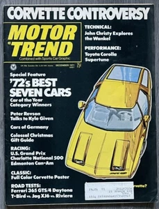 December 1971 MOTOR TREND & SPORTS CAR GRAPHIC: Thunderbird, Jaguar XJ6, Riviera - Picture 1 of 17