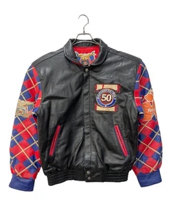 JEFF HAMILTON leather racing jacket Size: S Black Men - Picture 1 of 9