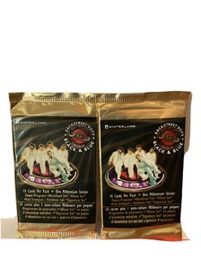 BackStreet Boys - Black & Blue - Sealed Trading Cards x2 Packs 10 Cards per Pack