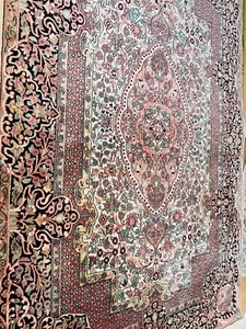 Seiden Teppich handgeknüpft 155x250 - Bild 1 von 23