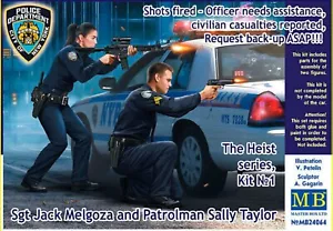 The Heist Series #1 Jack Melgoza and Sally Taylor 1/24 Plastik Modellbausatz MB24064 - Bild 1 von 13