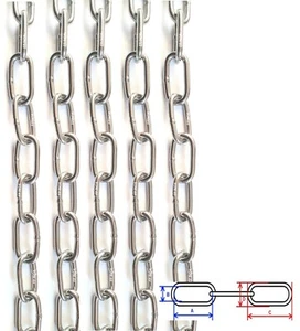 Chaine Diamètre 3mm inox A2 VENDU AU METRE - Picture 1 of 1