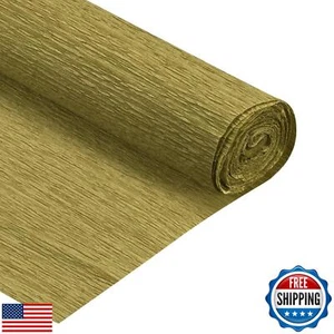 MECCANIXITY Crepe Paper Roll 6.9ft Long 20 Inch Wide for Wedding Ceremony Var - Picture 1 of 5