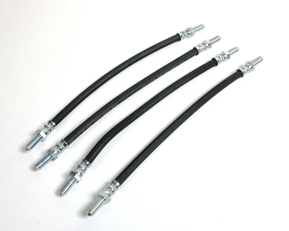 АВТОМОБИЛЬНЫЙ НАБОР LOTUS ELAN SPRINT 1971 - 1973 4 ГИБКИХ ТОРМОЗНЫХ ШЛАНГА - Изображение 1 из 1