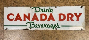 VINTAGE PORZELLANSCHILD GETRÄNK KANADA TROCKENGETRÄNKE DATIERT 4 - 41 - Bild 1 von 10