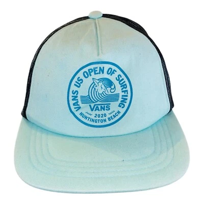 Gorra Vans Trucker Adulto Snapback US Open Of Surf 2020 Malla Huntington Foto 1 de 4